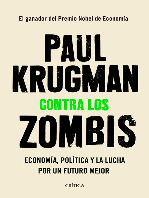 Title details for Contra los zombis by Paul Krugman - Available